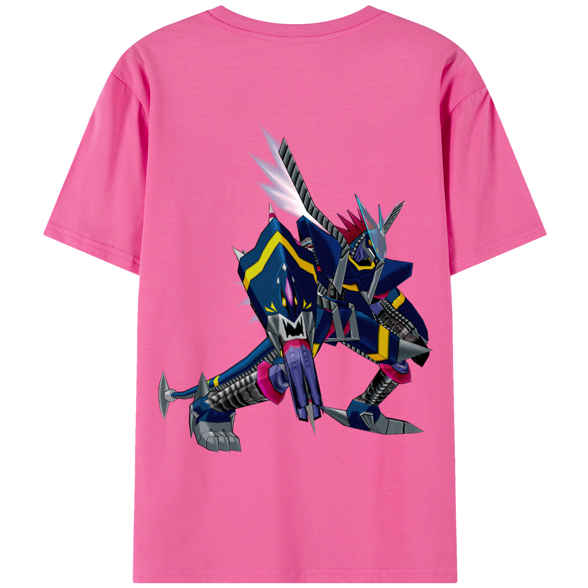 （画像用） Digimon デジタルモンスター/デジモン レディース半袖Tシャツ(バックプリント)